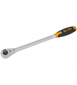 Elora Quick Release Soft Grip Reversible Ratchet, 1/2 Sq. Dr., 375mm