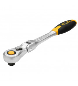 Elora Quick Release Soft Grip Reversible Ratchet with Flexible Head, 1/2 Sq. Dr., 305mm
