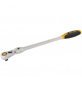 Elora Quick Release Soft Grip Ratchet with Flexible Head, 1/2 Sq. Dr., 430mm