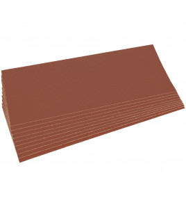 Aluminium Oxide Sanding Sheets, 280 x 115mm, 80 Grit (Pack of 10)