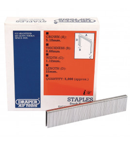 Staples, 22mm (5000) - Discontinued