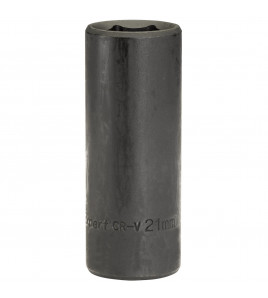 Draper Expert HI-TORQ® Deep Impact Socket, 1/2 Sq. Dr., 21mm (Sold Loose)