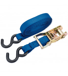 Ratcheting Tie Down Straps, 4.5m x 25mm, 750kg
