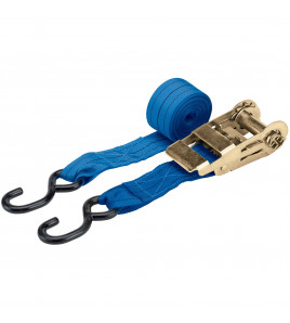 Ratcheting Tie Down Straps, 5.4m x 50mm, 1000kg
