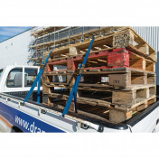 Ratcheting Tie Down Straps, 4.5m x 25mm, 250kg (2 Piece)