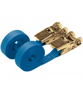 Ratcheting Tie Down Straps, 4.5m x 25mm, 400kg (2 Piece)