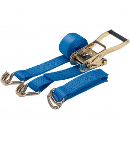 Ratcheting Vehicle Tie Down Straps, 3m x 50mm, 2500kg