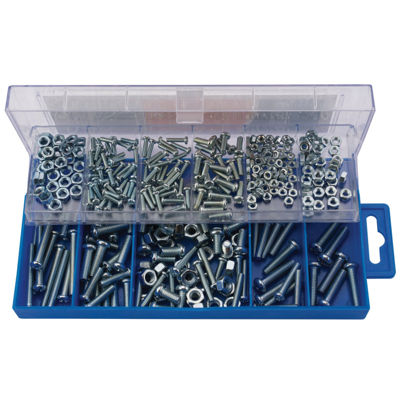 Panhead Screw and Nut Assortment (366 Piece)