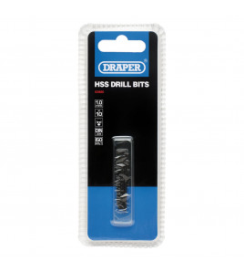 HSS Twist Drill Bits, 1.0 x 35mm (Pack of 10)