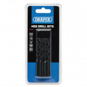 HSS Twist Drill Bits, 5.0 x 85mm (Pack of 10)