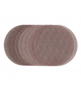 Expert Quality Mesh Sanding Discs, 150mm, Assorted Grit - 80G, 120G, 180G, 240G (Pack of 10)