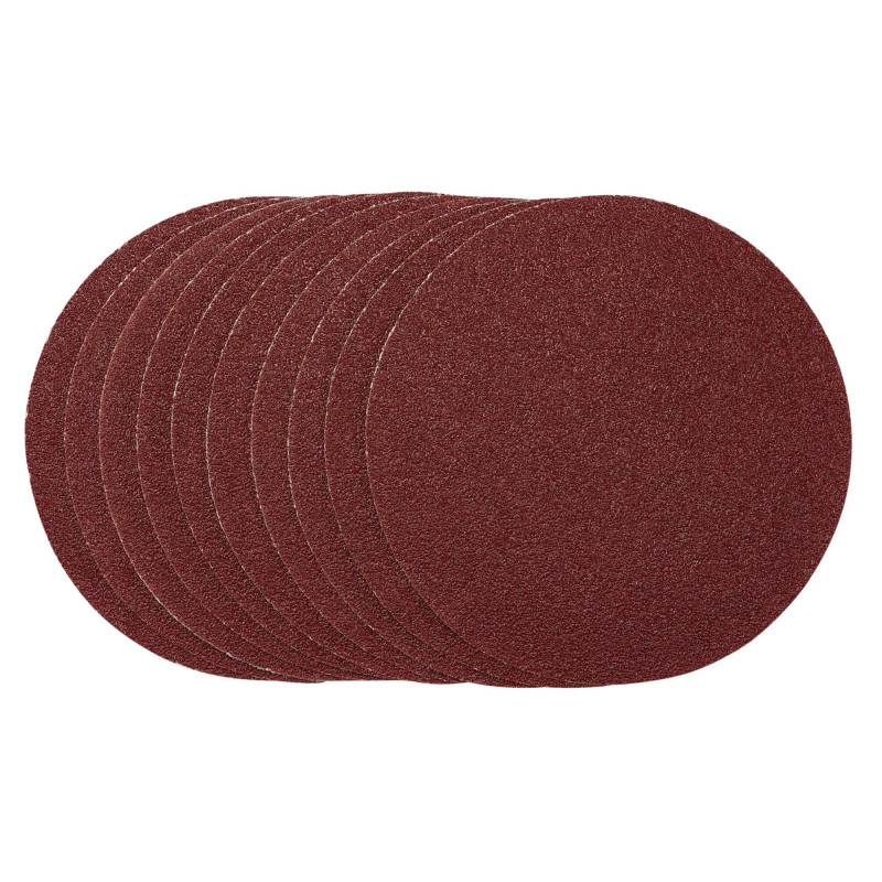 Sanding Discs, 150mm, PSA, 40 Grit, (Pack of 10)