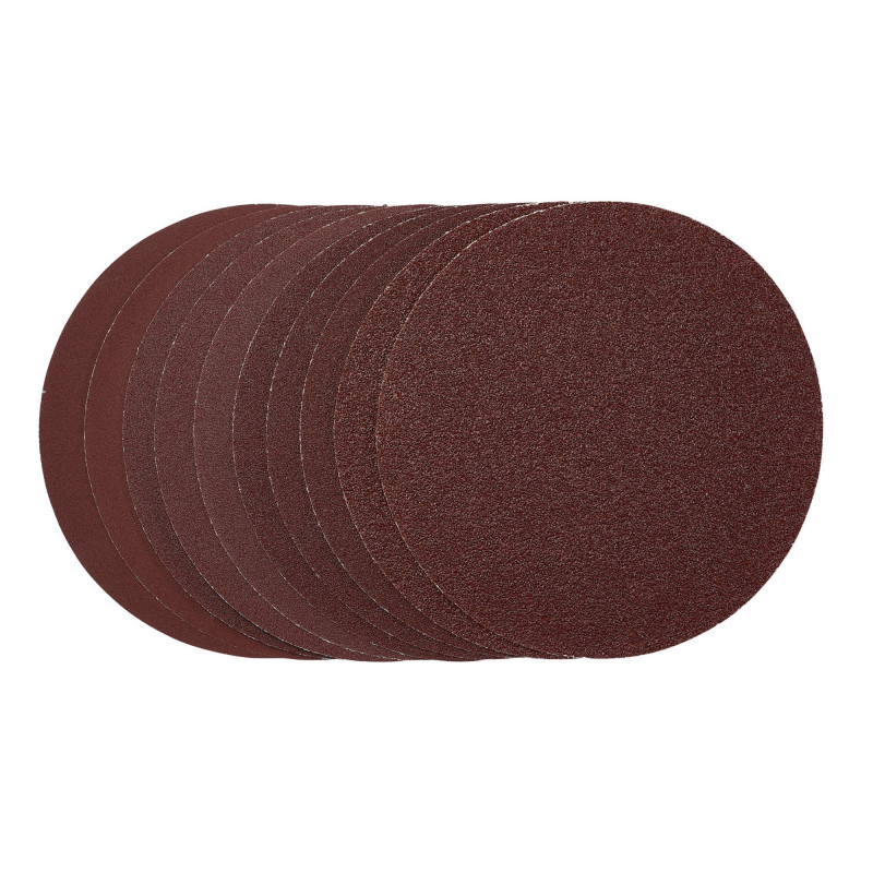 Sanding Discs, 150mm, PSA, Assorted Grit, (Pack of 10)