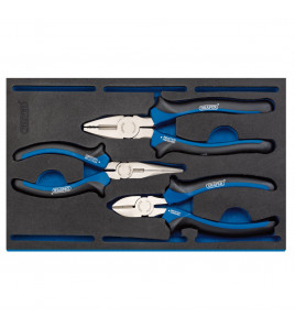Plier Set in 1/4 Drawer EVA Insert Tray (3 Piece) - Discontinued