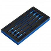 Extra Long Precision Screwdriver Set in 1/4 Drawer EVA Insert Tray (8 Piece)