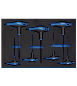 Draper Expert TX-STAR® T' Handle Key Set in 3/4 Drawer EVA Insert Tray (7 Piece)