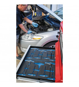 Draper Expert TX-STAR® T' Handle Key Set in 3/4 Drawer EVA Insert Tray (7 Piece)