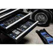 Draper Expert Soft Grip Socket Set in Full Plus Drawer EVA Insert Tray, 1/4, 3/8 & 1/2 (96 Piece)