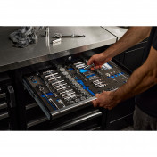 Draper Expert Socket Set in Full Plus Drawer EVA Insert Tray, 1/4, 3/8 & 1/2 (96 Piece)