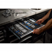Draper Expert Socket Set in Full Plus Drawer EVA Insert Tray, 1/4, 3/8 & 1/2 (96 Piece)