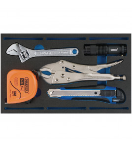 Tool Kit in 1/4 Drawer EVA Insert Tray (5 Piece)