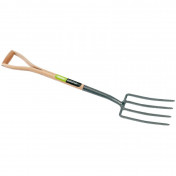 Carbon Steel Garden Fork with Ash Shaft and Y Handle