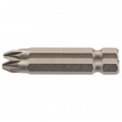 PZ Type Insert Bit, 1/4 Hex, 50mm Long, No.2 (Pack of 2)