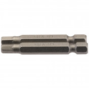 Hexagonal Insert Bit, 5mm, 1/4 Hex, 50mm Long (Pack of 2)