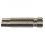 Hexagonal Insert Bit, 6mm, 1/4 Hex, 50mm Long (Pack of 2)