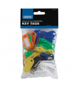 Assorted Key Tags (Pack of 50)