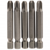 PZ Type Insert Bit, 1/4 Hex, 50mm Long, No.3 (Pack of 5)