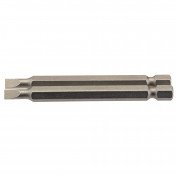 Plain Slot Insert Bit, 4.5mm, 1/4 Hex, 75mm Long (Pack of 2)