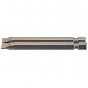 Plain Slot Insert Bit, 6.5mm, 1/4 Hex, 75mm Long (Pack of 2)