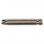 PZ Type Insert Bit, 1/4 Hex, 75mm Long, No.2 (Pack of 2)