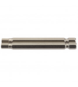 Hexagonal Insert Bit, 5mm, 1/4 Hex, 75mm Long (Pack of 2)