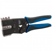 Quick Change Ratchet Action Crimping Tool, 220mm