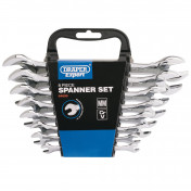 Metric Double Open Ended Spanner Set (8 Piece)