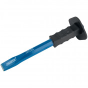 Octagonal Shank Cold Chisel with Hand Guard, 25 x 300mm