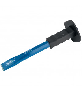 Octagonal Shank Cold Chisel with Hand Guard, 25 x 300mm