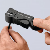 KNIPEX 16 60 05SB Adjustable Co-Axial Stripping Tool, 105mm