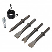 Air Hammer and Chisel Kit (7 Piece)