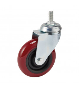 Swivel Bolt Fixing Polyurethane Wheel, 100mm Diameter, S.W.L. 125kg