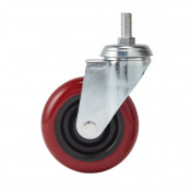 Swivel Bolt Fixing Polyurethane Wheel, 100mm Diameter, S.W.L. 125kg