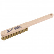 Brass Fill Wire Hand Brush, 225mm