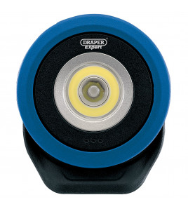 Draper Expert COB/SMD LED Wireless/USB Rechargeable Mini Flood Light, 7W, 670 Lumens, USB-C Cable Supplied