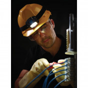 Draper Expert COB/SMD LED Wireless/USB Rechargeable Head Torch, 6W, 400 Lumens, USB-C Cable Supplied