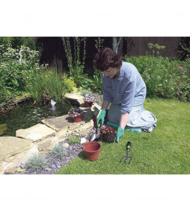 Carbon Steel Heavy Duty Hand Fork and Trowel Set (2 Piece)