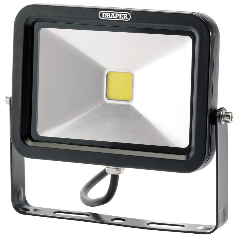 COB LED Slimline Wall Mounted Floodlight, 20W, 1,300 Lumens - Discontinued