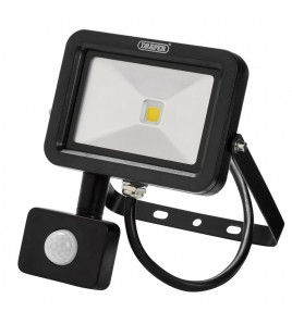 COB LED Slimline Wall Mounted Floodlight with PIR Sensor, 10W, 700 Lumens
