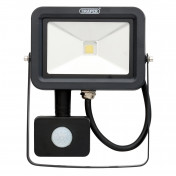 COB LED Slimline Wall Mounted Floodlight with PIR Sensor, 10W, 700 Lumens